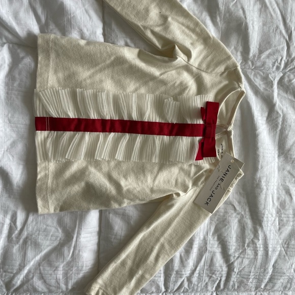 Janie & Jack bow top - Picture 3 of 4